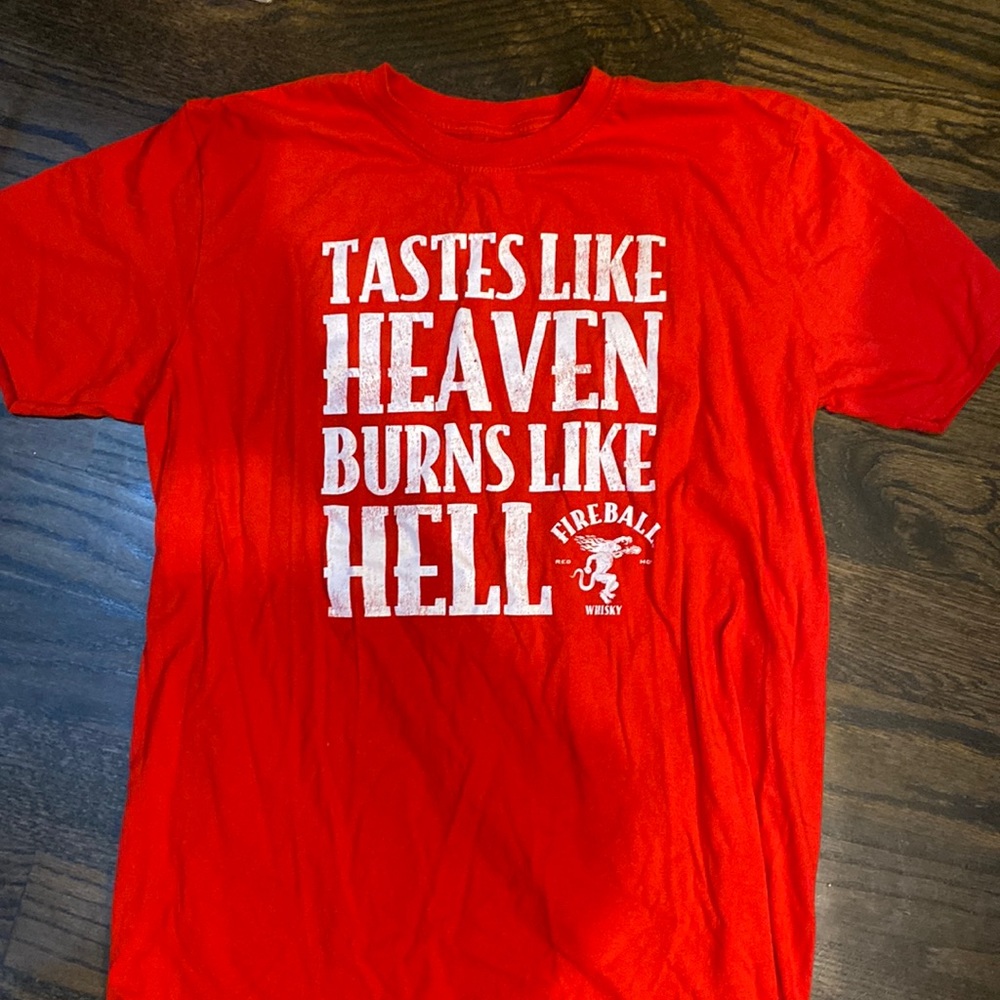 Fireball Whiskey t shirt